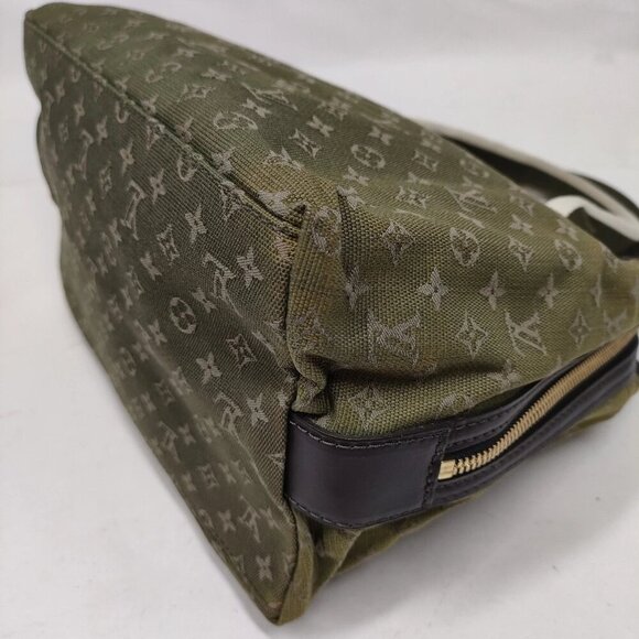 Louis Vuitton LV Hand Bag M92507 Sacmary kate Green Monogram Mini Lin 2882718 - Picture 6 of 9